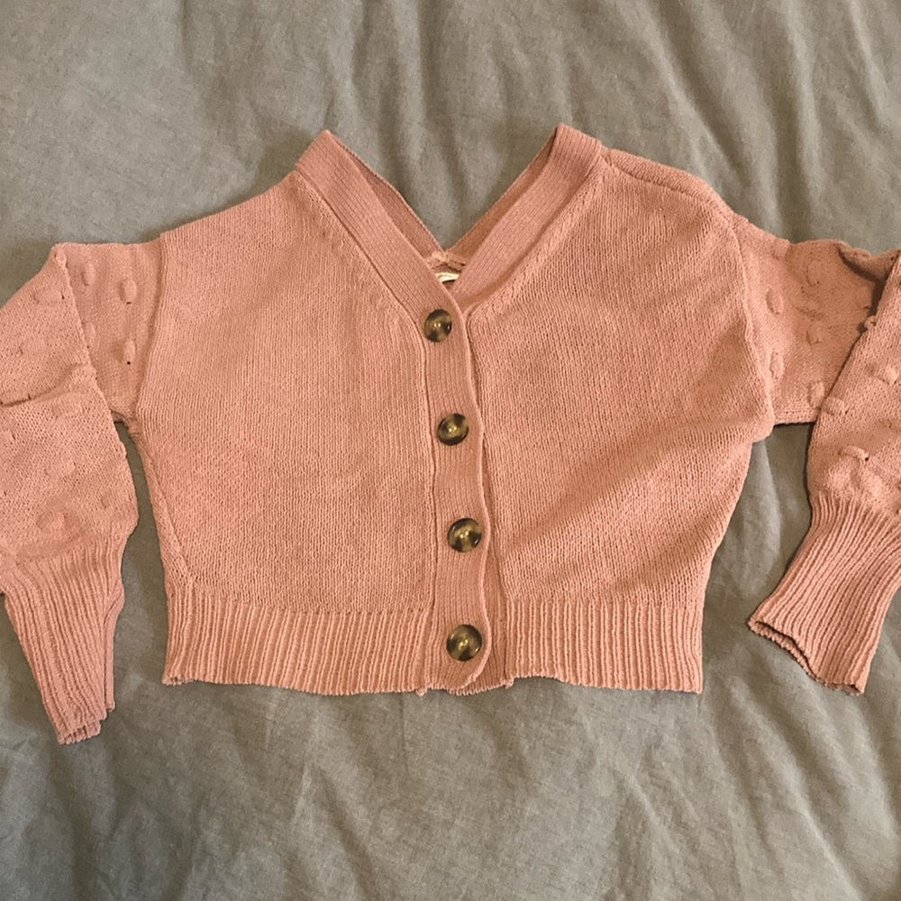 Cropped sweater